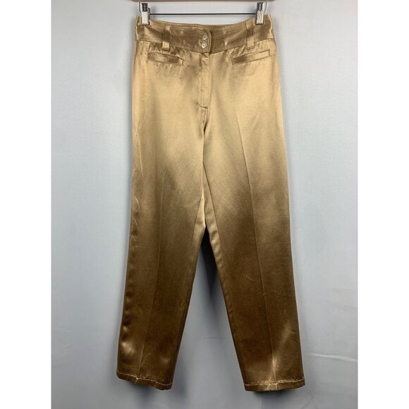 Express Womens Satin Finish Dress Pants Size 4 - Picture 1 of 5